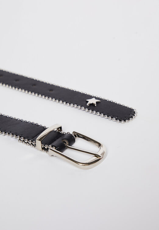 Cinturon Mujer Estrella Negro Family Shop