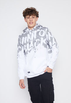 Poleron Lolo Blanco Letras Urban Family Shop