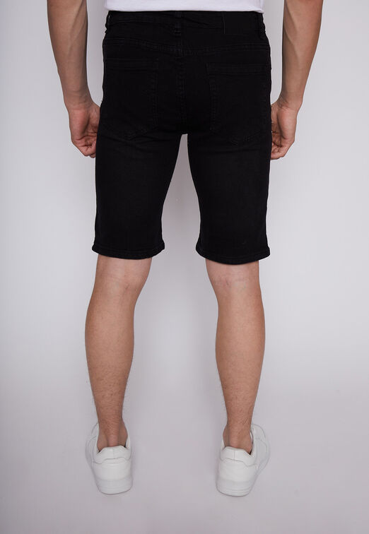 Bermuda Denim Clasic Negro Family Shop
