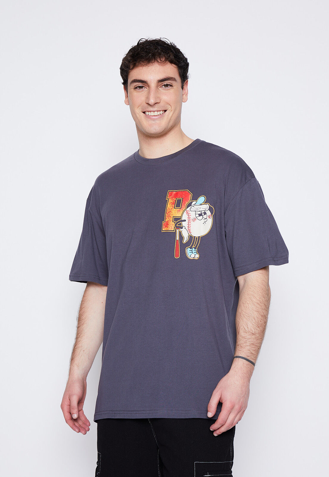 Family Shop Tu tienda online FamilyShop Compre Polera Hombre Gris Beisbol Family Shop Por CLP 3990 FamilyShop