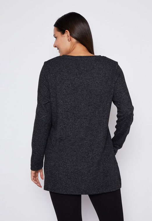 Sweater Mujer Gris Par s Family Shop
