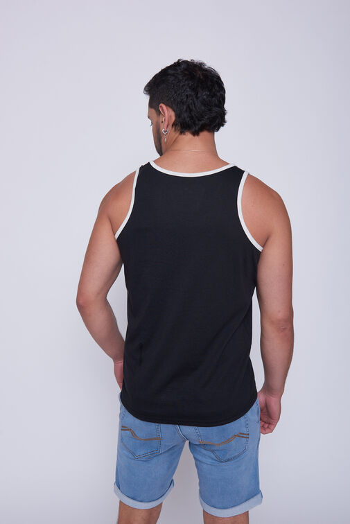 Polera Sudadera  Basic Negro Family Shop