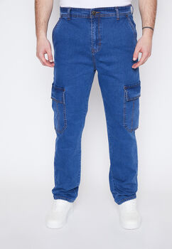 Jeans Hombre Azul  Cargo Family Shop