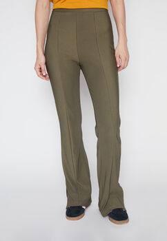 Calza Mujer Verde Flare  Abertura Family Shop
