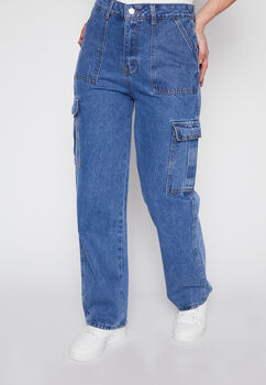 Jeans Cargo Azul Family Shop