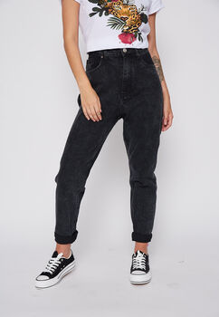 Jeans Sustentable Mom Negro Family Shop