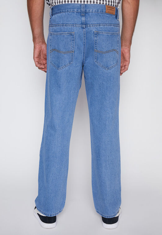 Jeans Hombre Celeste Regular Family Shop