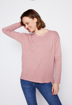 Sweater Tachas Rosado Family Shop
