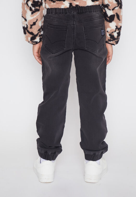 Jeans Nino Negro Jogger Soft Family Shop