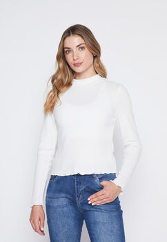 Sweater Mujer Crudo Soft Family Shop