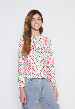 Camiseta Lola Blanco Termica Family Shop