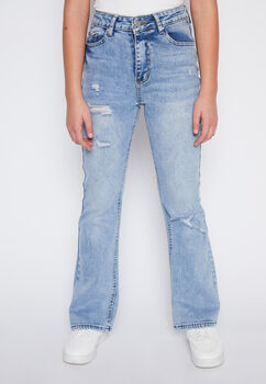 Jeans Lola Azul Flare Destroyed Family Shop