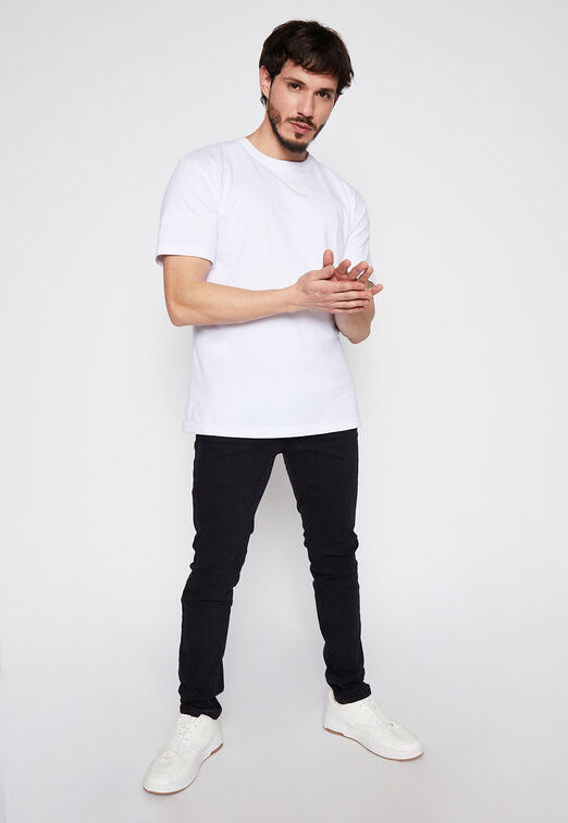 Jeans Skinny Basico Negro Family Shop