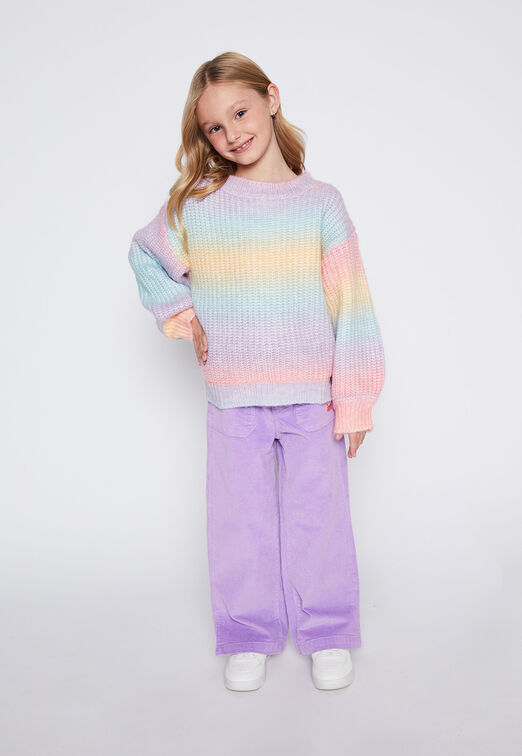 Pantalon Nina Lila Wide Leg Cinturon Family Shop