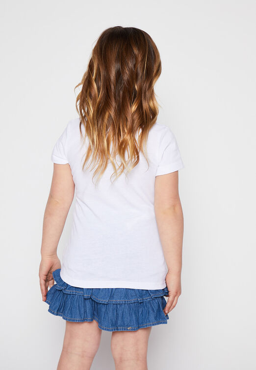 Polera Romantico Blanco Family Shop