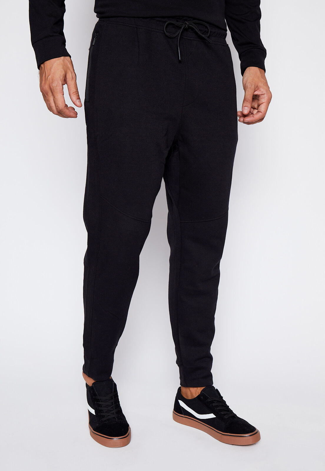 Buzo liso sales negro