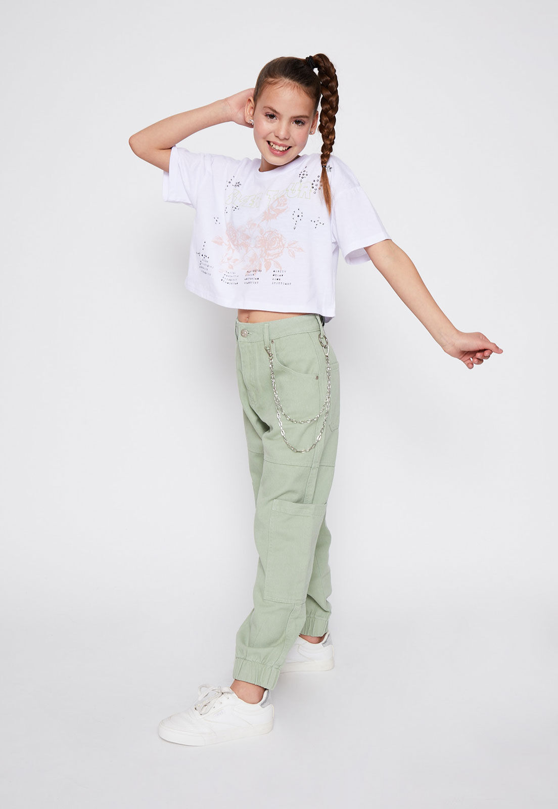 Pantalon Cargo Cadena Verde Family Shop