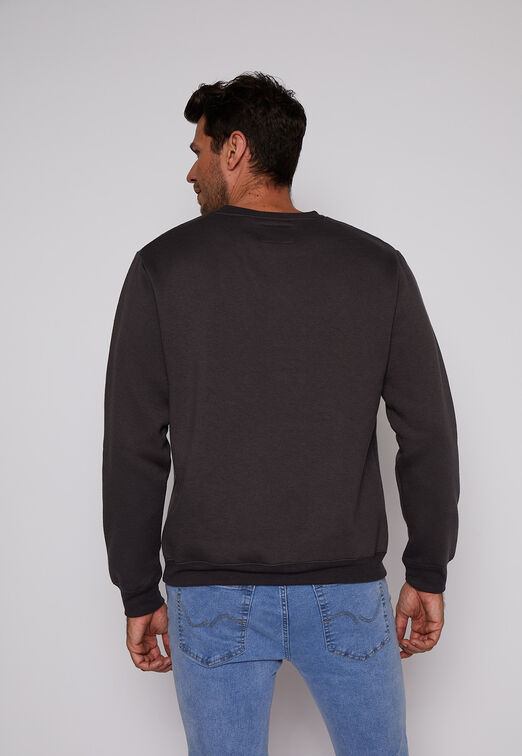 Poleron Cuello Redondo Acero Family Shop