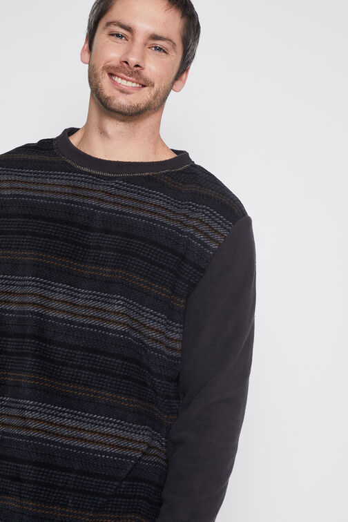 Pijama Hombre Negro Liso Family Shop