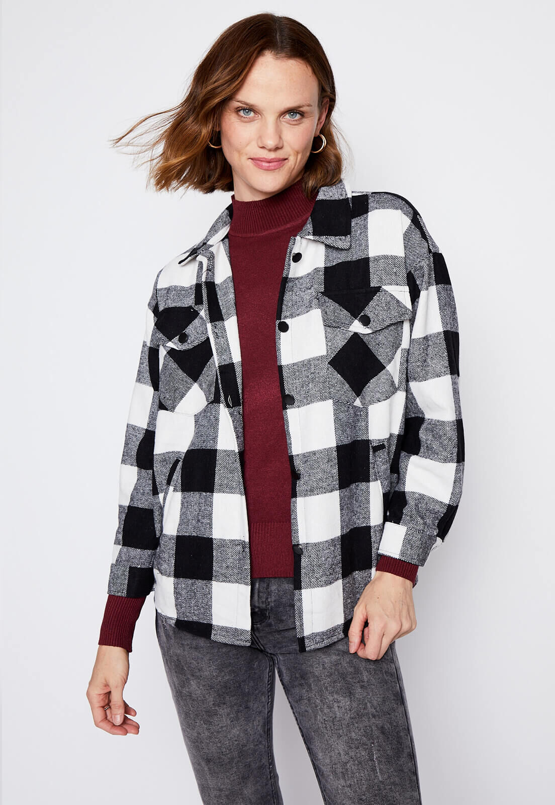 Blusa franela sale