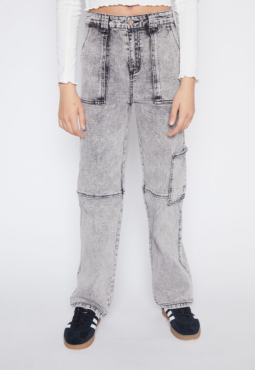 Jeans Lola Gris Wide Leg Carpintero Family Shop