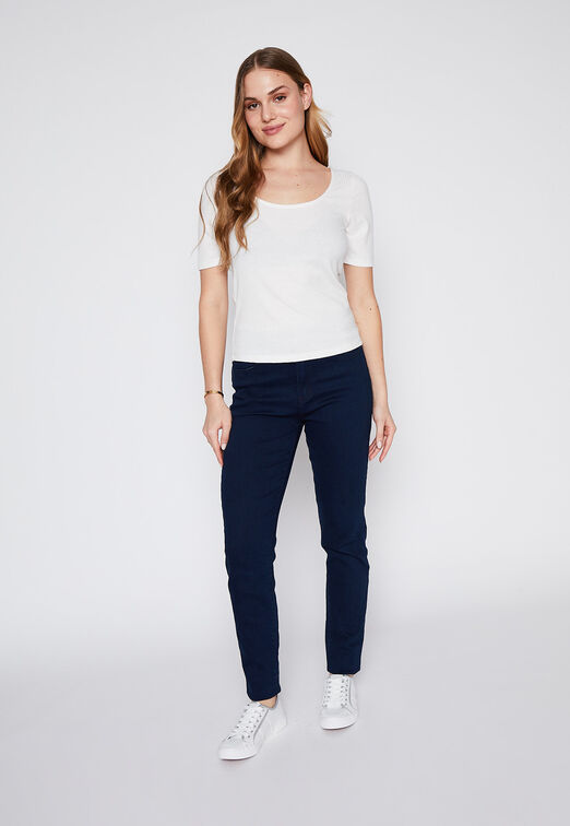 Jeans Mujer Azul Pitillo Family Shop