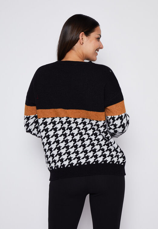 Sweater Mujer Negro Chic Piel Family Shop