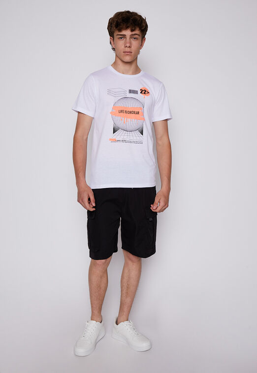 Bermuda Plus Size Cargo Negro Family Shop