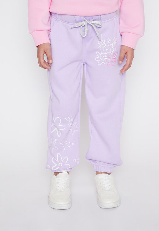 Pantalon De Buzo Nina Lila Graffiti Family Shop