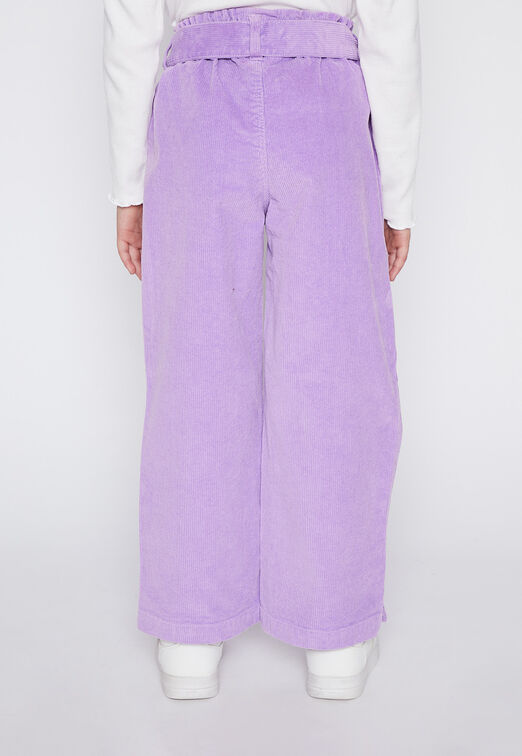 Pantalon Nina Lila Wide Leg Cinturon Family Shop