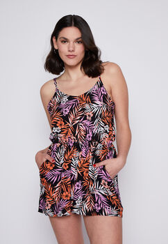 Enterito Corto Print Rojo Family Shop