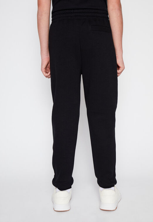 Pantalon De Buzo Stripe Deportivo Negro Family Shop