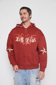 Poleron Hombre Ladrillo Death Metal Family Shop