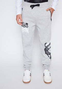 Pantalon De Buzo Lolo Gris Grafitti Family Shop