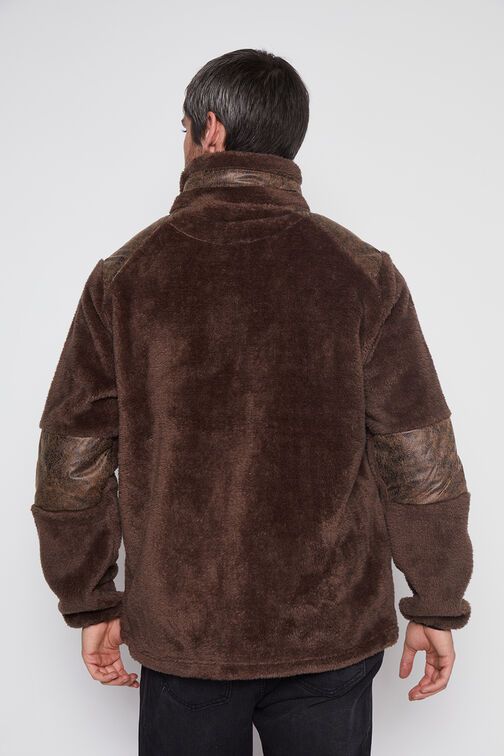 Chaqueta Hombre Cafe Peluda Family Shop