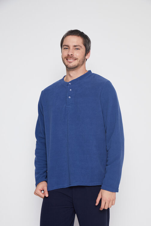 Pijama Hombre Azul Polar  Family Shop