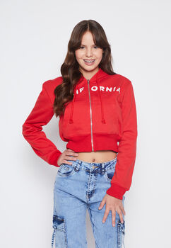 Poleron Lola Rojo California Family Shop