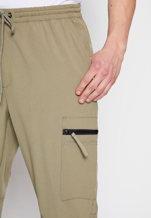 Pantalon Cargo Bolsillos Verde Family Shop
