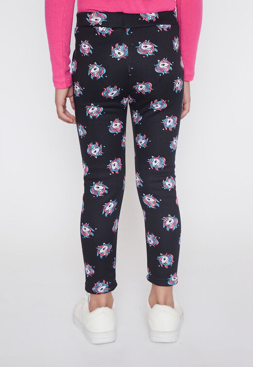 Calza Nina Negro Termica Family Shop