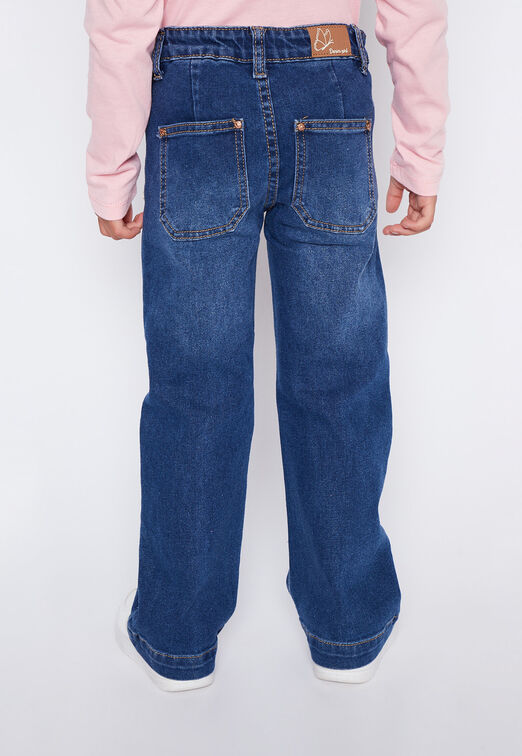 Jeans Nina Azul Flare Pockets Family Shop