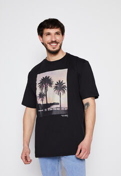 Polera Foto Summer Negro Family Shop