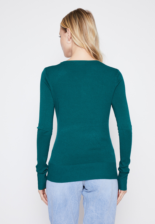 Sweater Mujer Petroleo Basic Family Shop