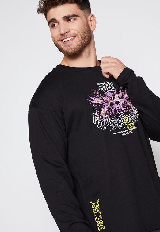 Polera Manga Larga China Negro Family Shop