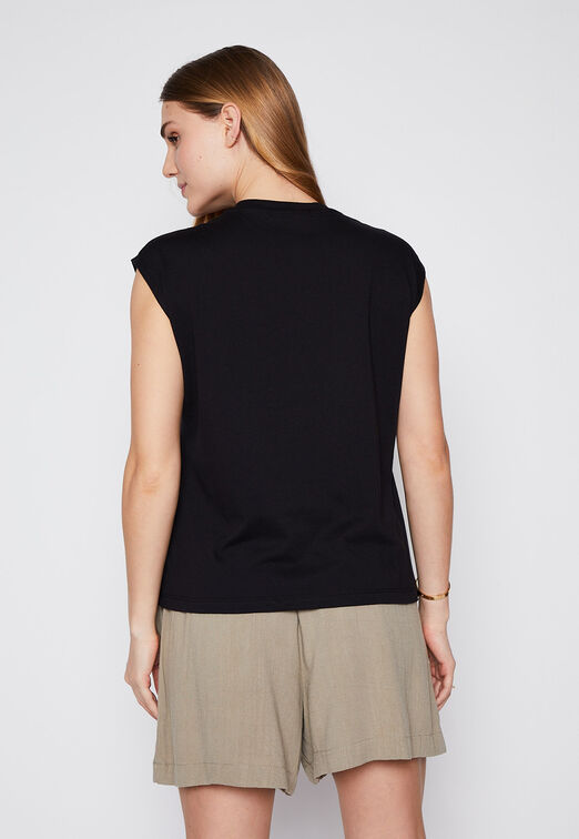 Polera Mujer Negro Broadway Family Shop