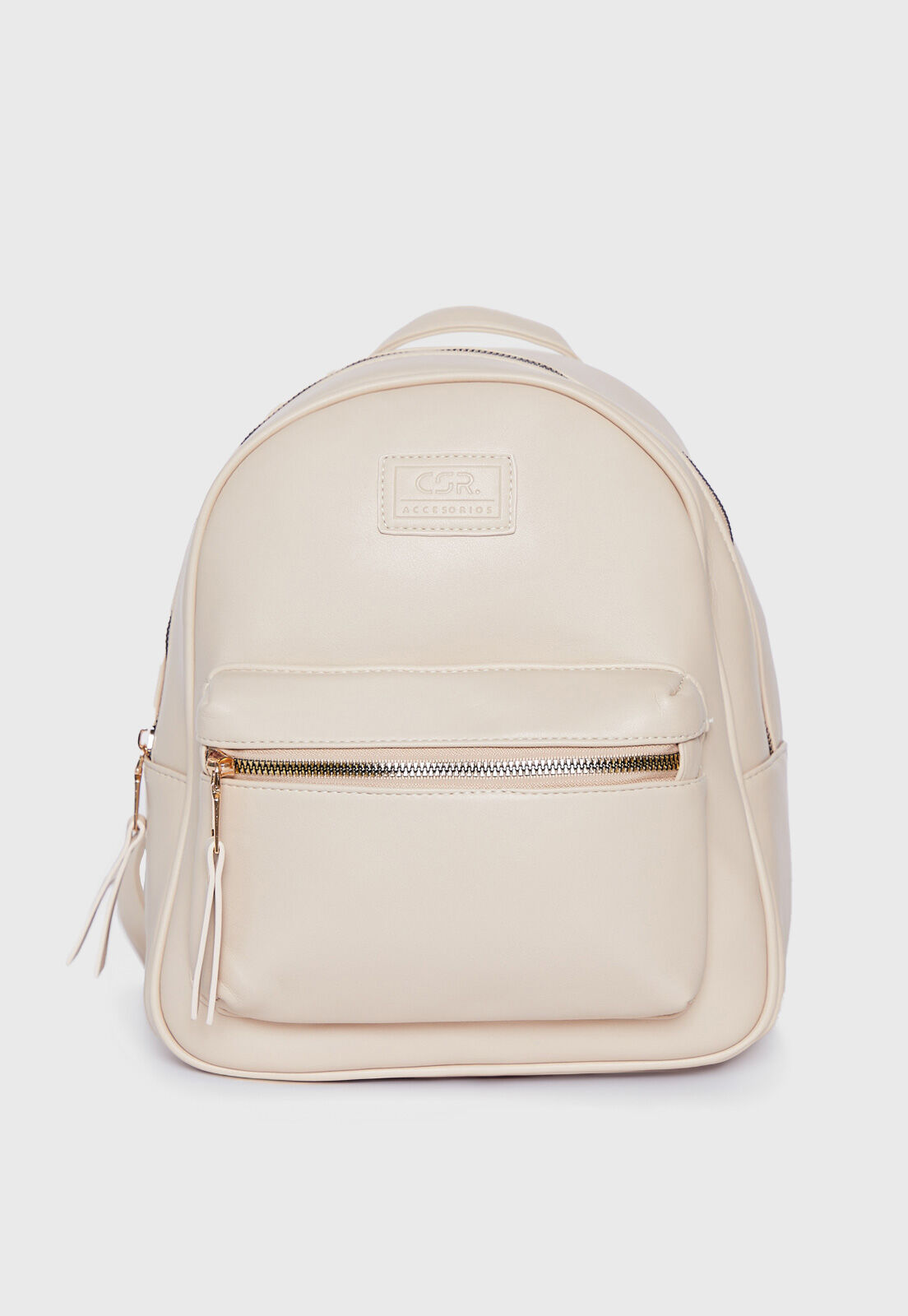 Mochila Mujer Liso Beige Family Shop