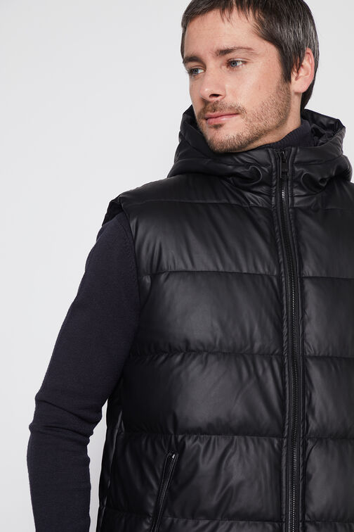 Chaqueta Hombre Negro Sin Manga Family Shop
