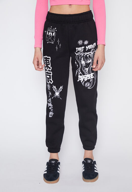 Pantalon De Buzo Lola Negro Anime Family Shop