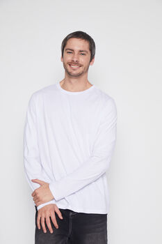 Camiseta Hombre Blanco Primera Capa Family Shop