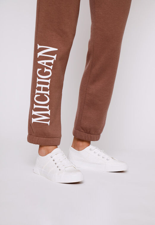 Pantalon Buzo Mujer Cafe Michigan Family Shop