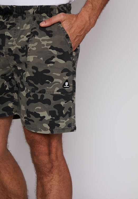 Bermuda Militar Verde Family Shop